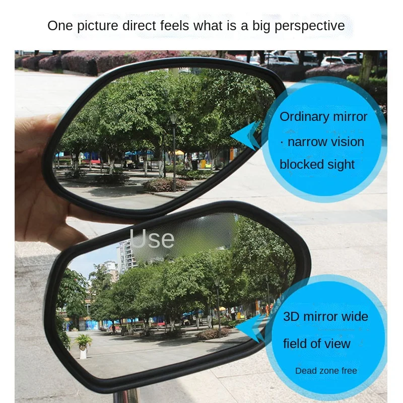 

Electric Scooter Reflector Uy Blessed Cracked Row Convex Black Shark Inverted Rearview Mirror