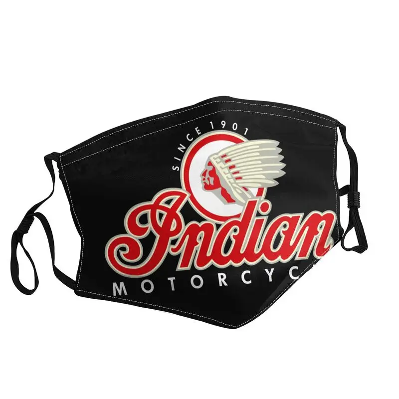 

Indian Motorcycle Logo Breathable Adult Mouth Face Mask Dustproof Protection Cover Respirator Mouth-Muffle