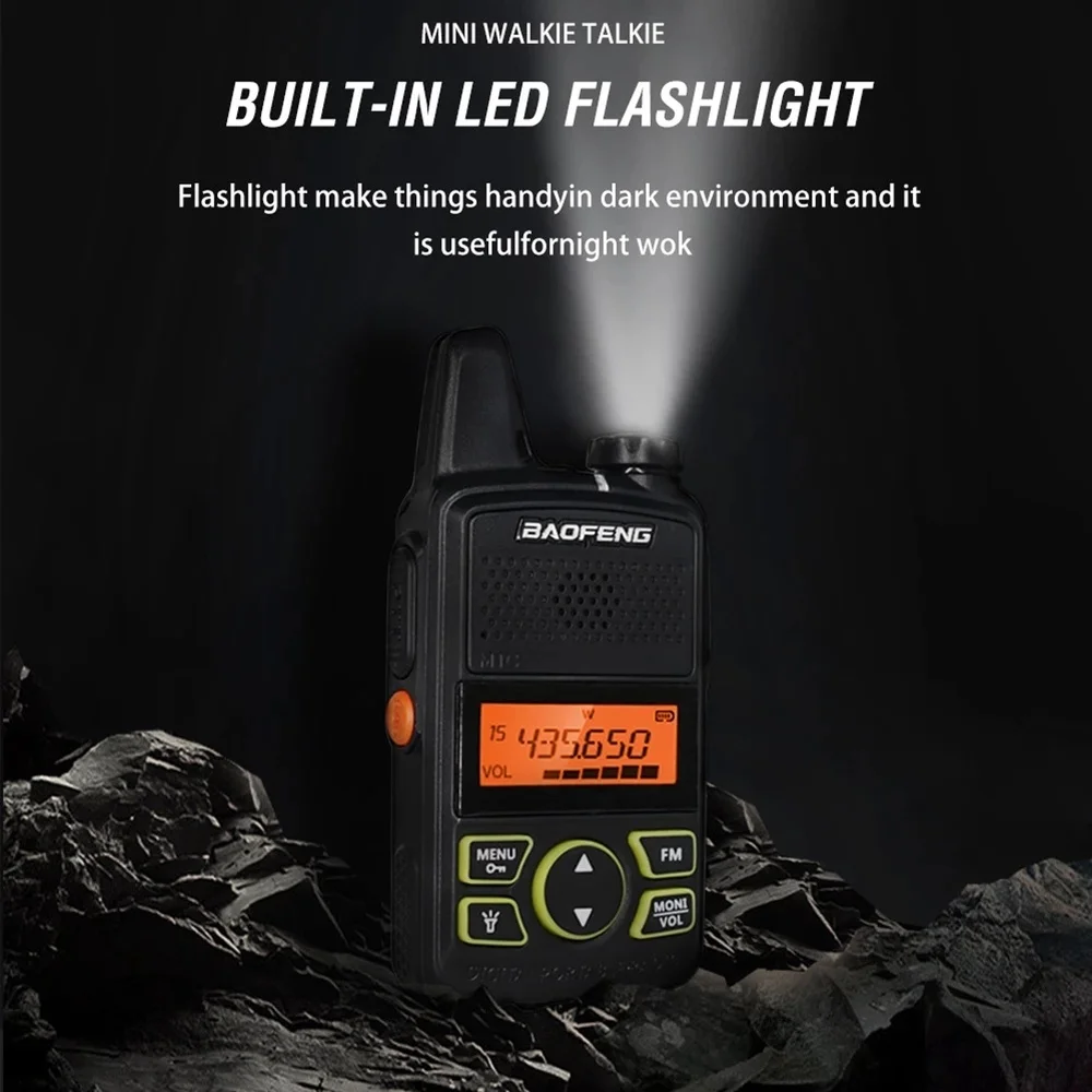 Портативная рация Baofeng радиостанция УВЧ приемопередатчик двусторонняя