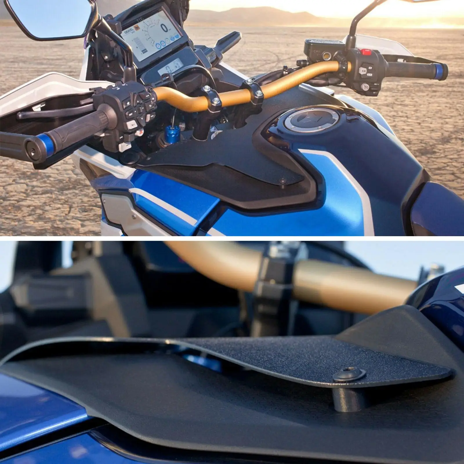 

Прочный ABS-экран Forkshield для Honda Africa Twin Crf1100L 20-21 ACC, запасные части для мотоцикла