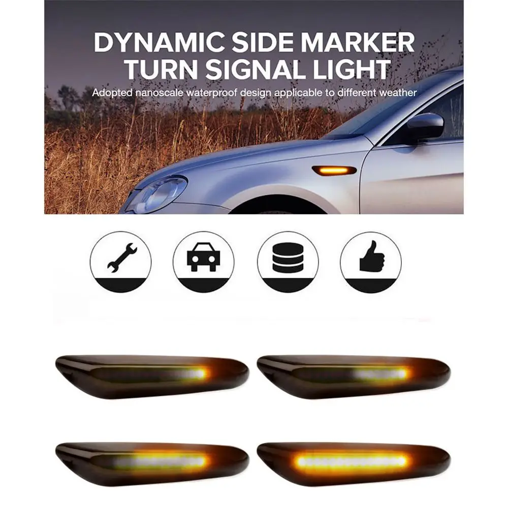

New For BMW Auto Parts Car Fog Lamp LED Side Indicator Light Source