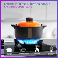 ceramic casserole soup pot high temperature stew pot cooking pot induction cooker gas stove universal chicken clay saucepanhome