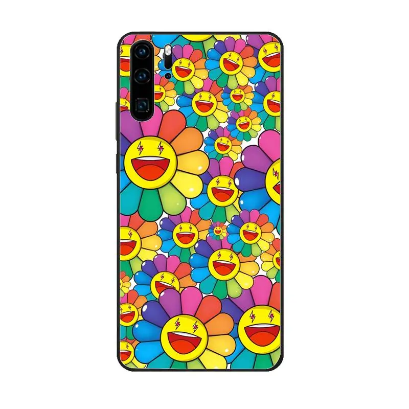 Силиконовый чехол Murakami Takaka для телефона Huawei Y9 Y7 Y5 Y6 Prime 2019 Y9s Mate 30 20 10 Lite 40 Pro Nova 5t |