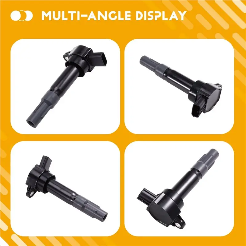 Фото Комплект из 4 катушек зажигания AS57 (474Z-18-100) для Haima 3, Freema, Haima 7, Haima 2. Автоаксессуары: 479Q, 484Q, 474Q №3