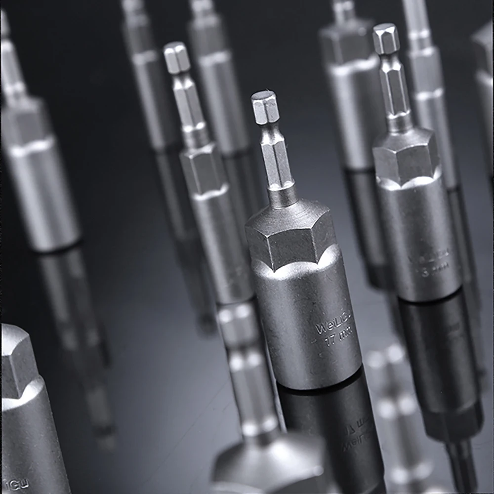 1 шт. удлиняющая шестиугольная торцевая насадка 5 мм ~ 19 длина 80 торцевое отверстие