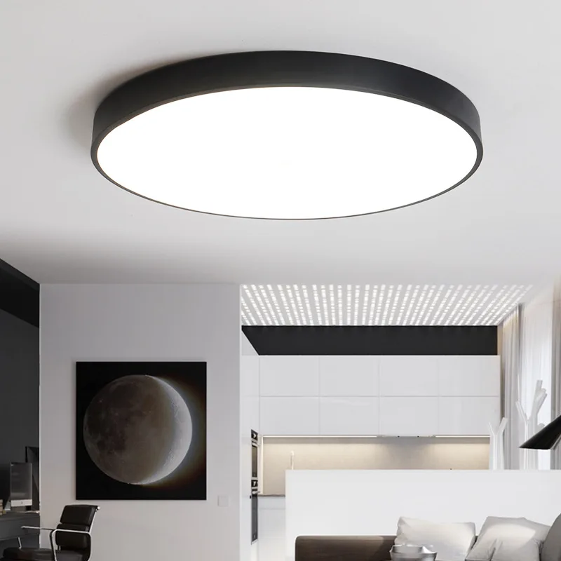 

10/16W Ultra Thin Led Ceiling Lamp 22W Modern Panel Ceiling Lights For Living Room Bedroom Kitchen Warm White Indoor Lighting