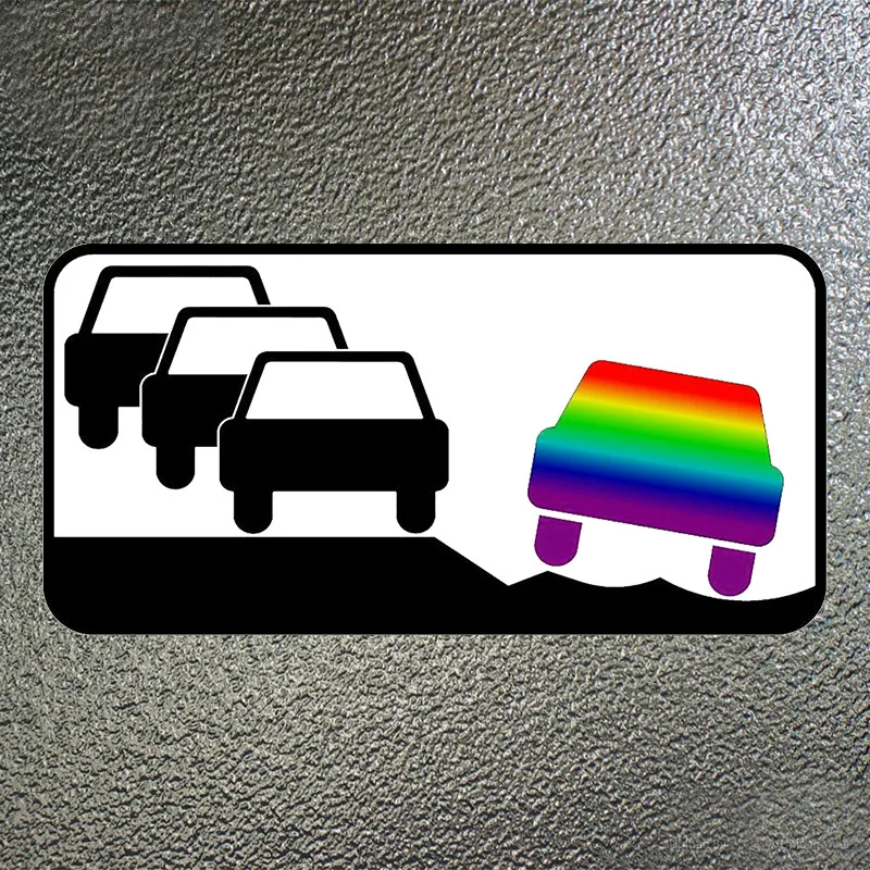 

Personality Interesting Car Sticker Styling Decal for Bumper Window Laptop Waterproof Cover Scratches Accessories PVC17cmx8cm