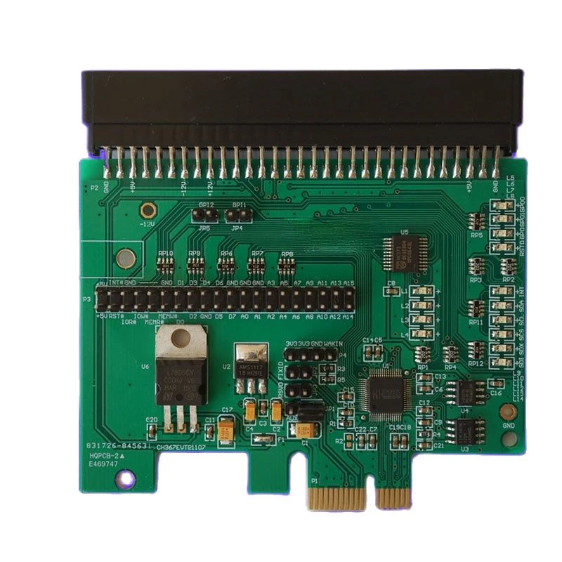 Pcie development board CH367 Development Board Evaluation board PCIE bus to 8-bit local bus PCIE to ISA