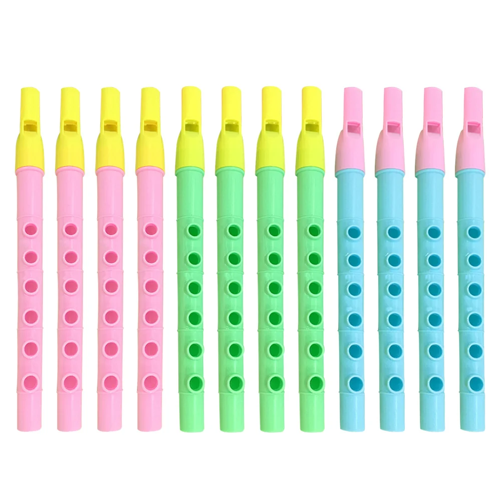 12 шт. Детские флейты-рекордер с 6 отверстиями