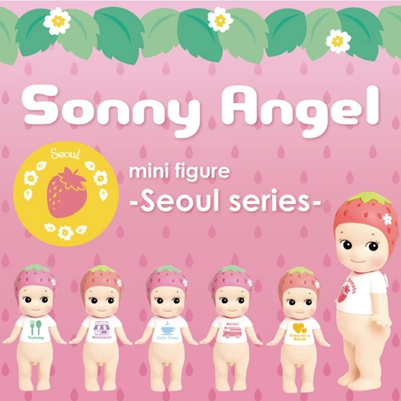 

Sonny Angel Seoul Series Blind Box Limited Korea Strawberry Sonnyangel Mystery Suprise Boxes Figure Guess Bag Room Toy Gifts
