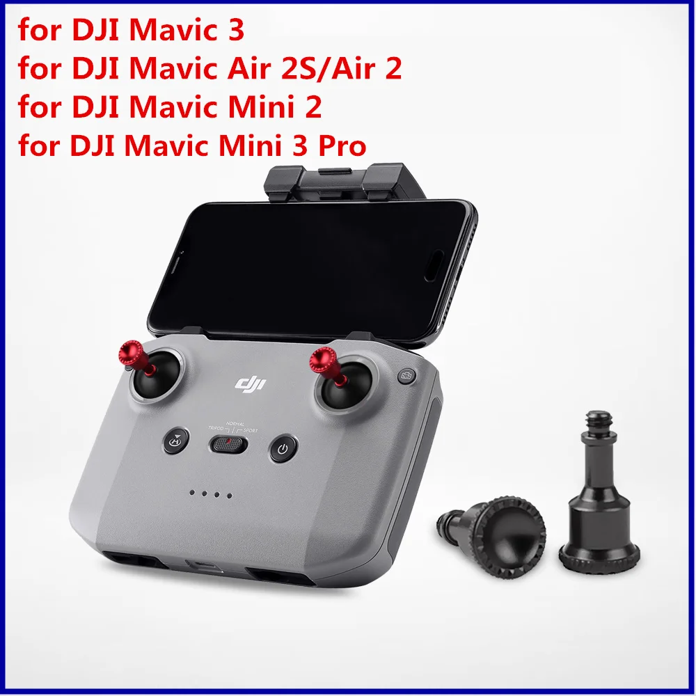 

Рычаг Joysticks Sunnylife из алюминиевого сплава CNC для контроллера MAVIC MINI 3 PRO/ MAVIC 3/ AIR 2S/ AIR 2/ MINI 2