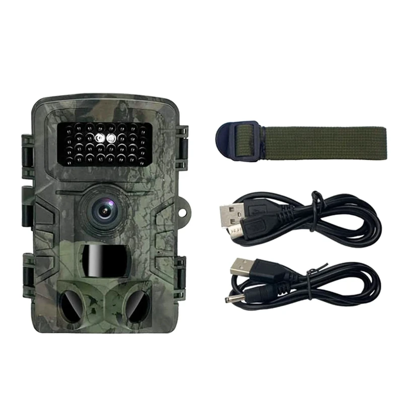 

16MP 1080P Trail Camera, Hunting Camera With Motion Latest Sensor View And IP54 Waterproof For Wildlife Monitoring