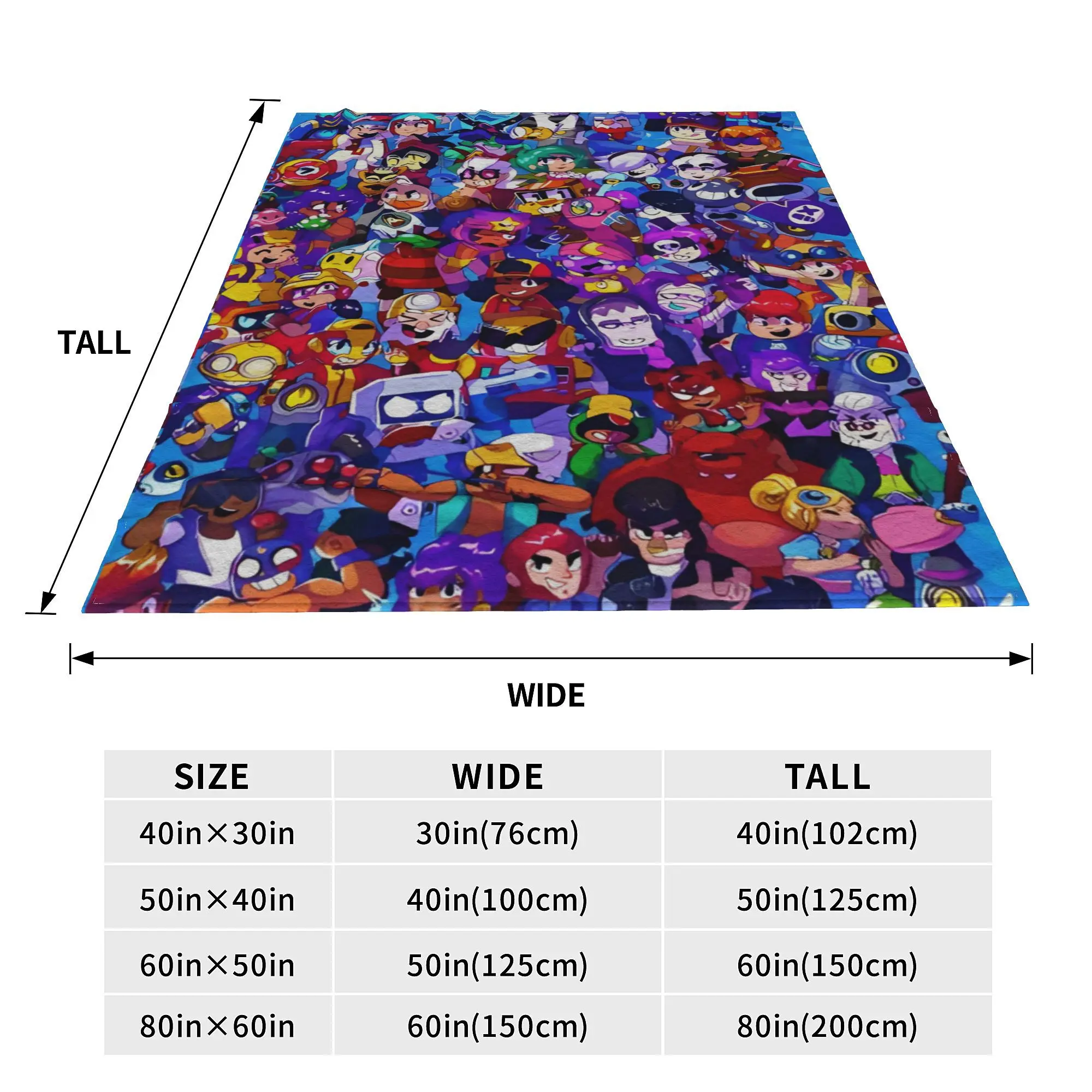 Флисовое одеяло Brawll Emz Spike Squeak игровые одеяла с героями мультфильмов для дивана