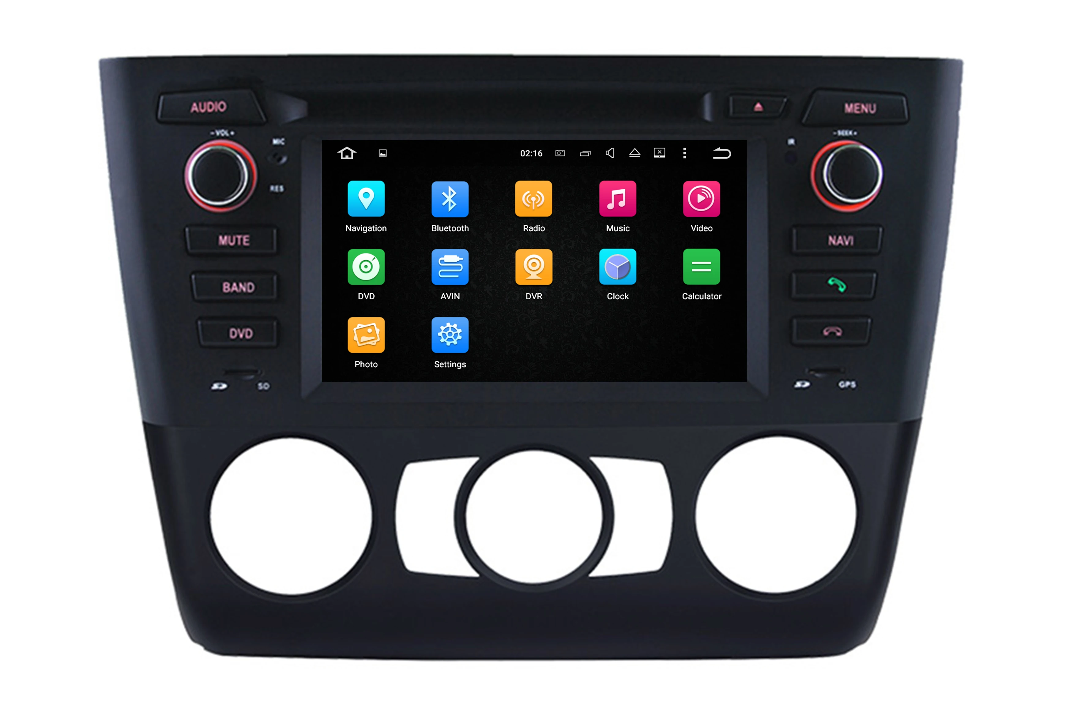 głosem z systemem Android ODTOPCAR do BMW serii 1 E81 E82 E87 E88 Bluetooth Radio 6 2-calowy ekran dotykowy 2 Din Stereo Akcesoria samochodowe