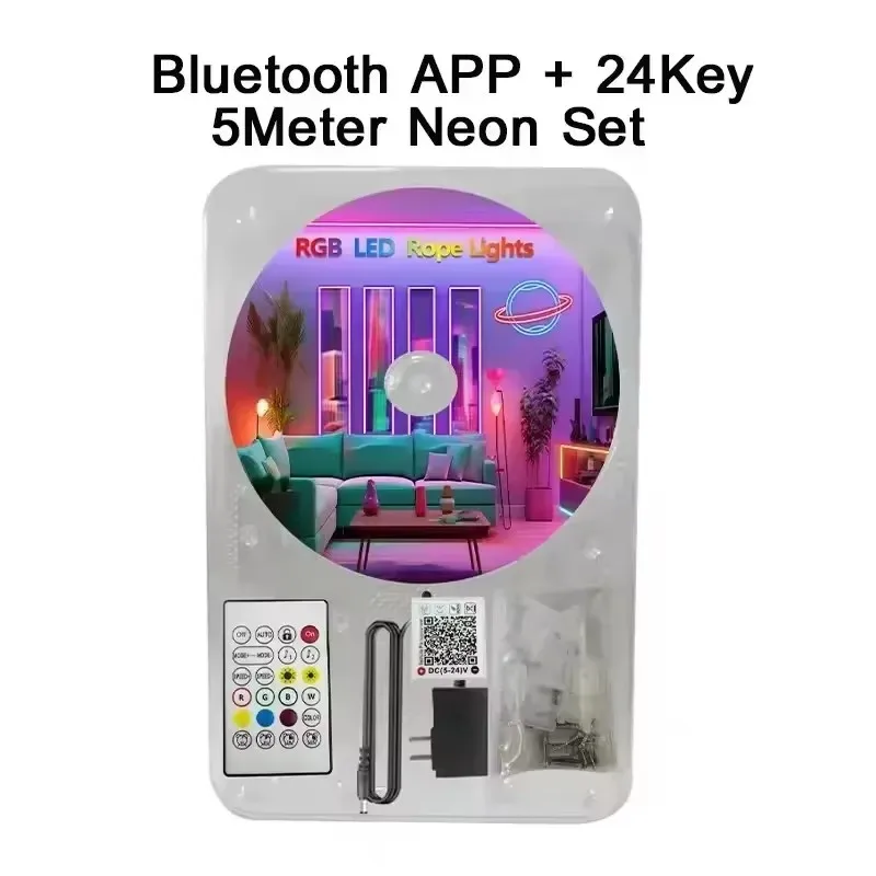 

RGB светодиодные неоновые веревочные фонари 5-30M