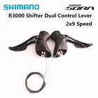 SHIMANO SORA ST R3000 R3030 рычаг двойного управления 2x9 3x 9 скоростей ST R3000 переключатель передач для дорожного велосипеда R3000 переключатель 18 скоростей