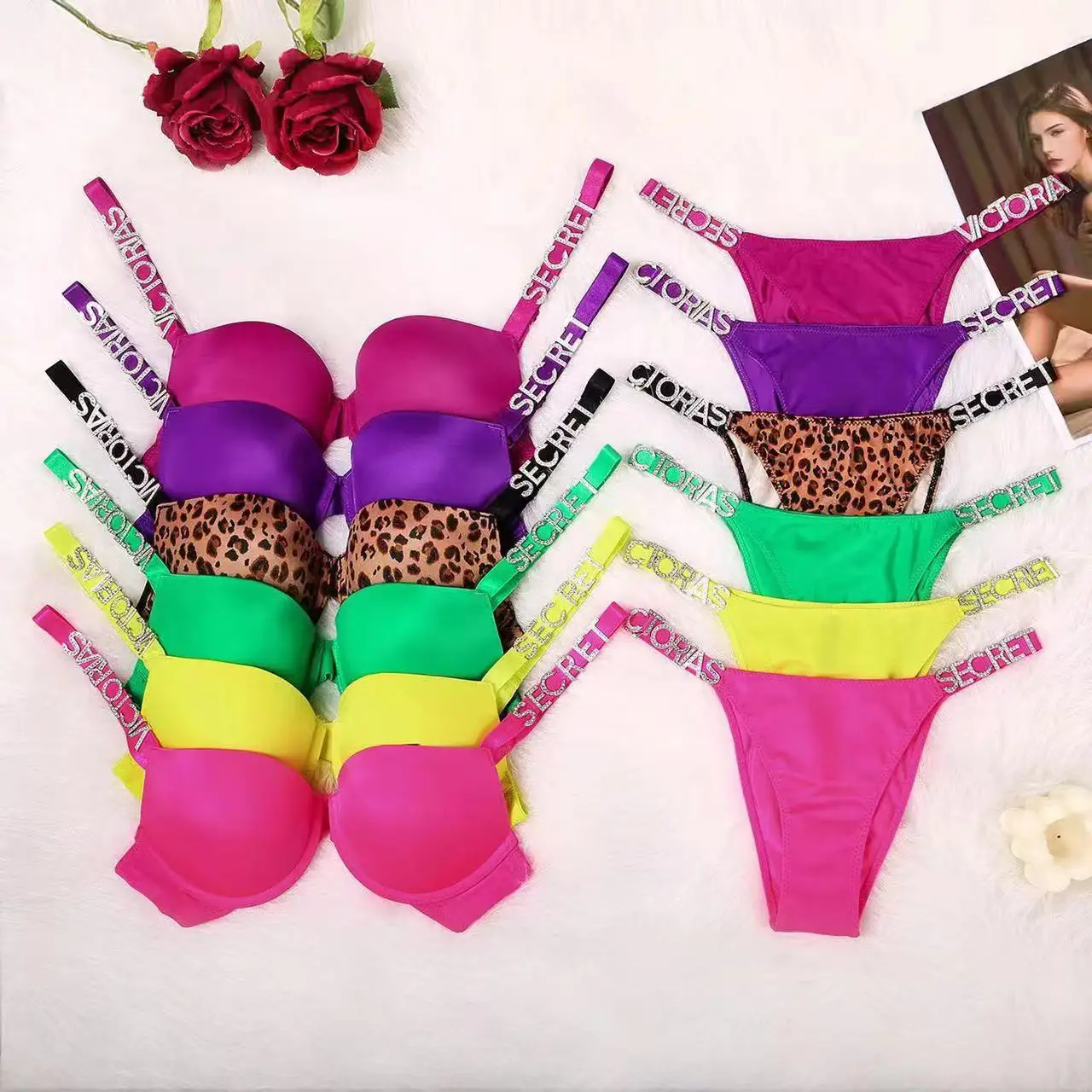 Новинка 2024 сексуальное удобное женское белье Женский комплект из двух предметов