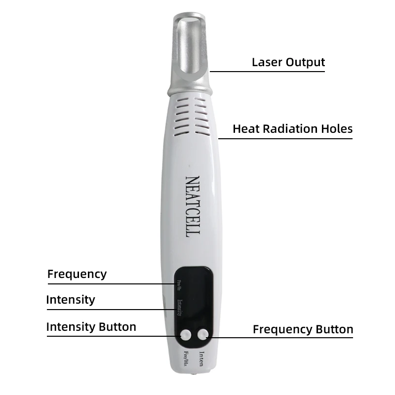 Пикосекундная лазерная ручка Ранняя терапия устройство для удаления родинок и
