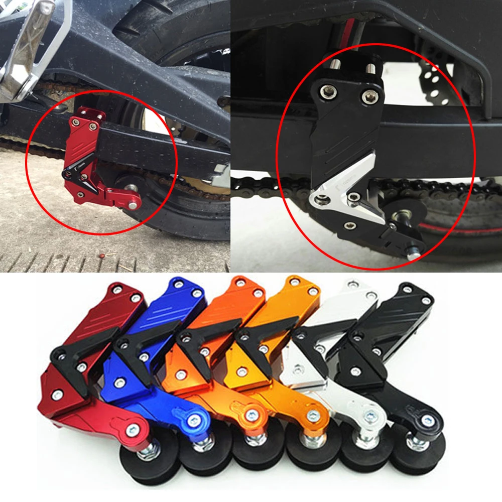 

1 Pcs Universal Aluminum Motorcycle Chain Tensioner Adjuster Roller Tools for Dirt Pit Bike ATV Motocross Modified Accessories