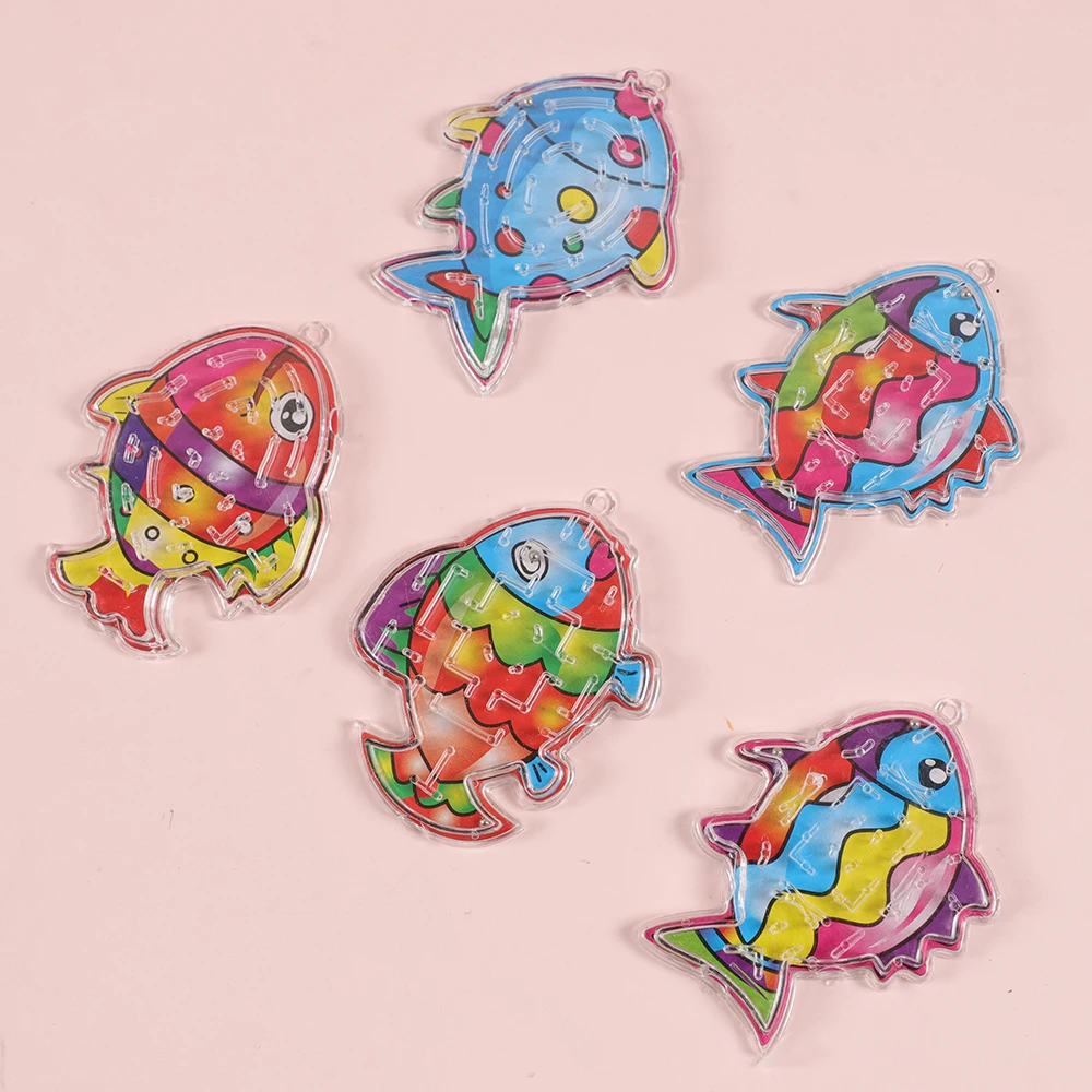 12 шт. милые животные самолет лабиринт игра-головоломка Малый интеллект