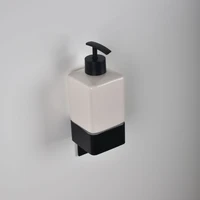 bathroom liquid soap dispensers wall mounted lotion holder hand shampoo ceramic bottle for aluminum accessories hotel kitchen