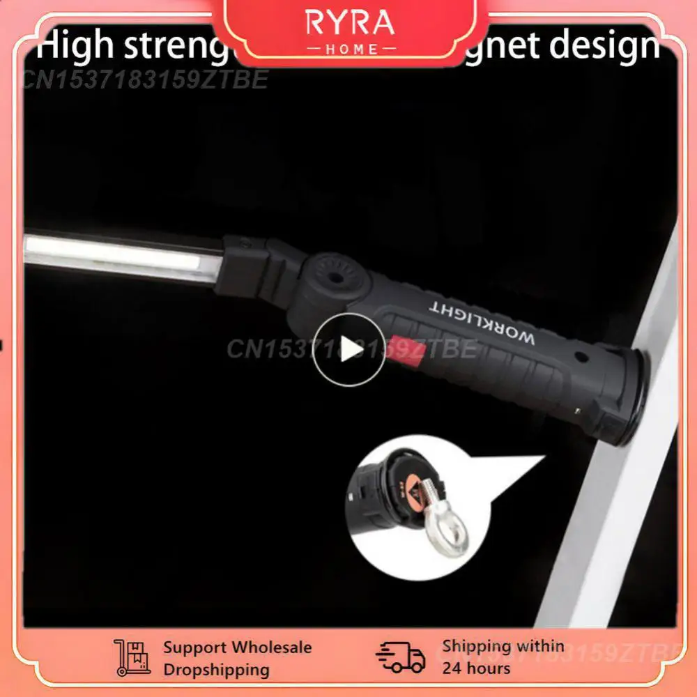 

1~5PCS Work Light 5 Gear Working Mode Usb Rechargeable Flashlight Torch Outdoor Lighting Working Lamp Folded Bright