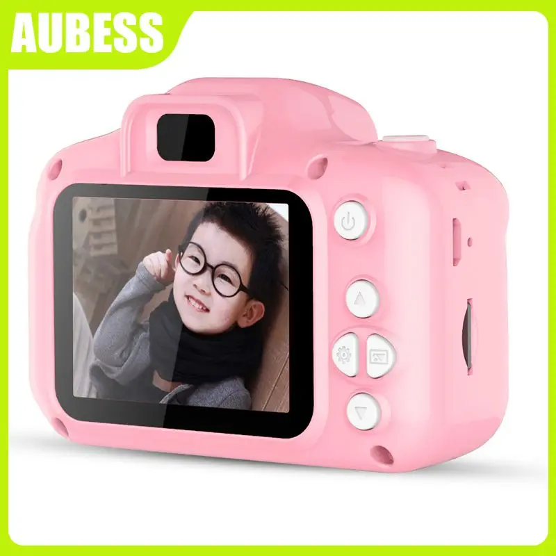 

Rechargeable Camcorder 1080p Mini Camera Kids Vintage Projection Children Camera Gift Toys Boy Girl Gift 2.0inch Digital Camera