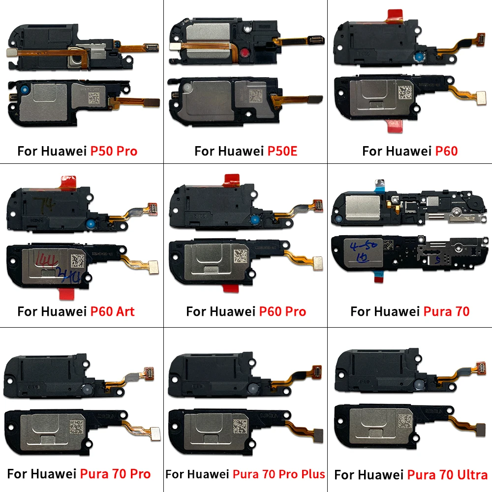 Фото НОВЫЙ Проверенный динамик для Huawei P60 Art, Pura 70 Ultra, Pro, P50, P50E – Запасные части для громкоговорителя и звонка №1