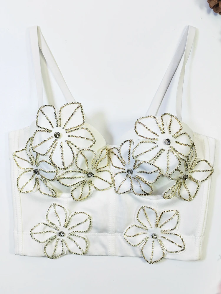 

Женский облегающий бюстгальтер с металлической пряжкой, однотонный