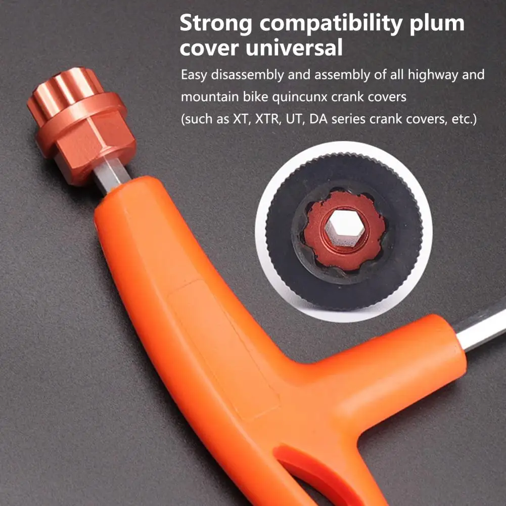 

Practical Crank Cover Tool Strong Compatibility Good Performance Accessories Crank Arm Adjustment Tool for Bicycle