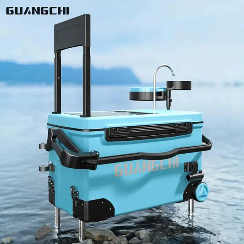 

Fishing Cooler Box Multifunctional Seats, Fishing Cooler Boxes, Fishing Ice Box, Ultra Light Thick