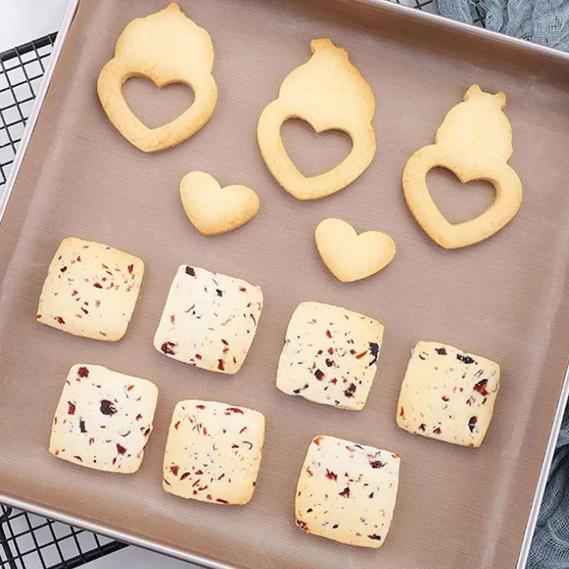 Многоразовая Антипригарная Бумага Для Выпечки Термостойкий Силиконовый Коврик