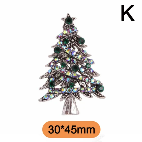 Рождественские булавки из цинкового сплава