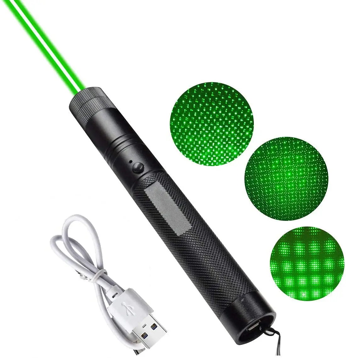 

Flashlight with USB Cable for Night Outdoor Work Hiking Hunting Fishing