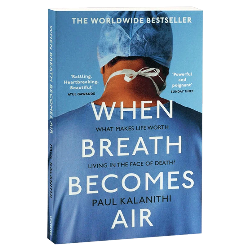 

When Breath Becomes Air By Paul Kalanithi What Makes Life Worth Living In The Face of Death Bestseller English Book Paperback