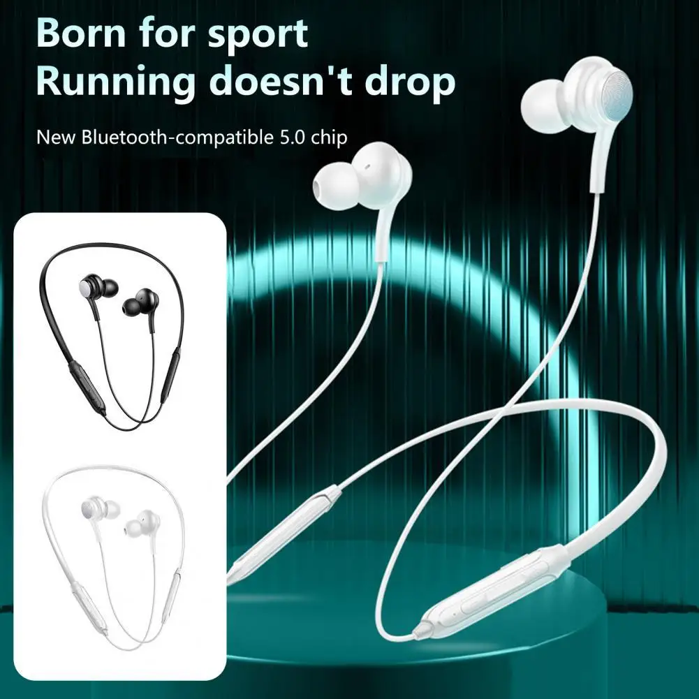 

Bluetooth-compatible 5.1 Wireless Earphone With Mircophone Protable Neckband Headphones Sport Stereo Headset Handfree Earbuds Ne