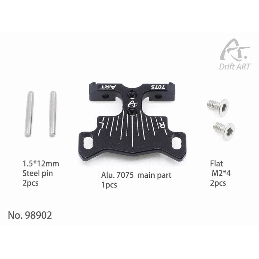 

Drift ART DA3 7075 Alum передний нижний рычаг Mount 98902 для DA3