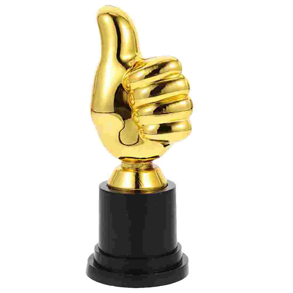 

Kids Race Game Trophy Plastic Thumb Trophy Model Plastic Trophy Decoration Trophy Decor Award