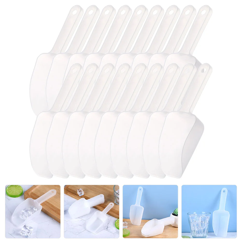 

20PCS Multi-Purpose Handle Hanging Hole Rice Dried Fruit Cereals Ice Cube Flour