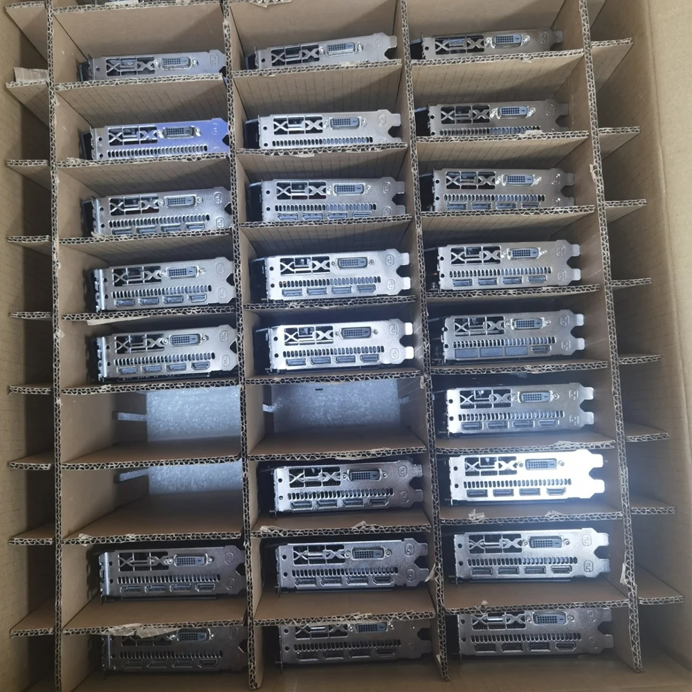 Оригинальная графическая карта XFX RX 580 8 Гб AMD GPU Radeon RX580 2304SP видеоэкран карты