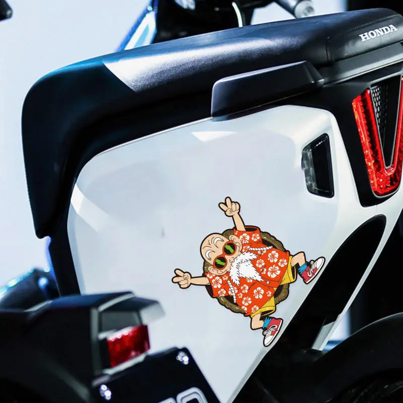 Стикеры в стиле аниме Драконий жемчуг Необычные Мультяшные наклейки для крышки