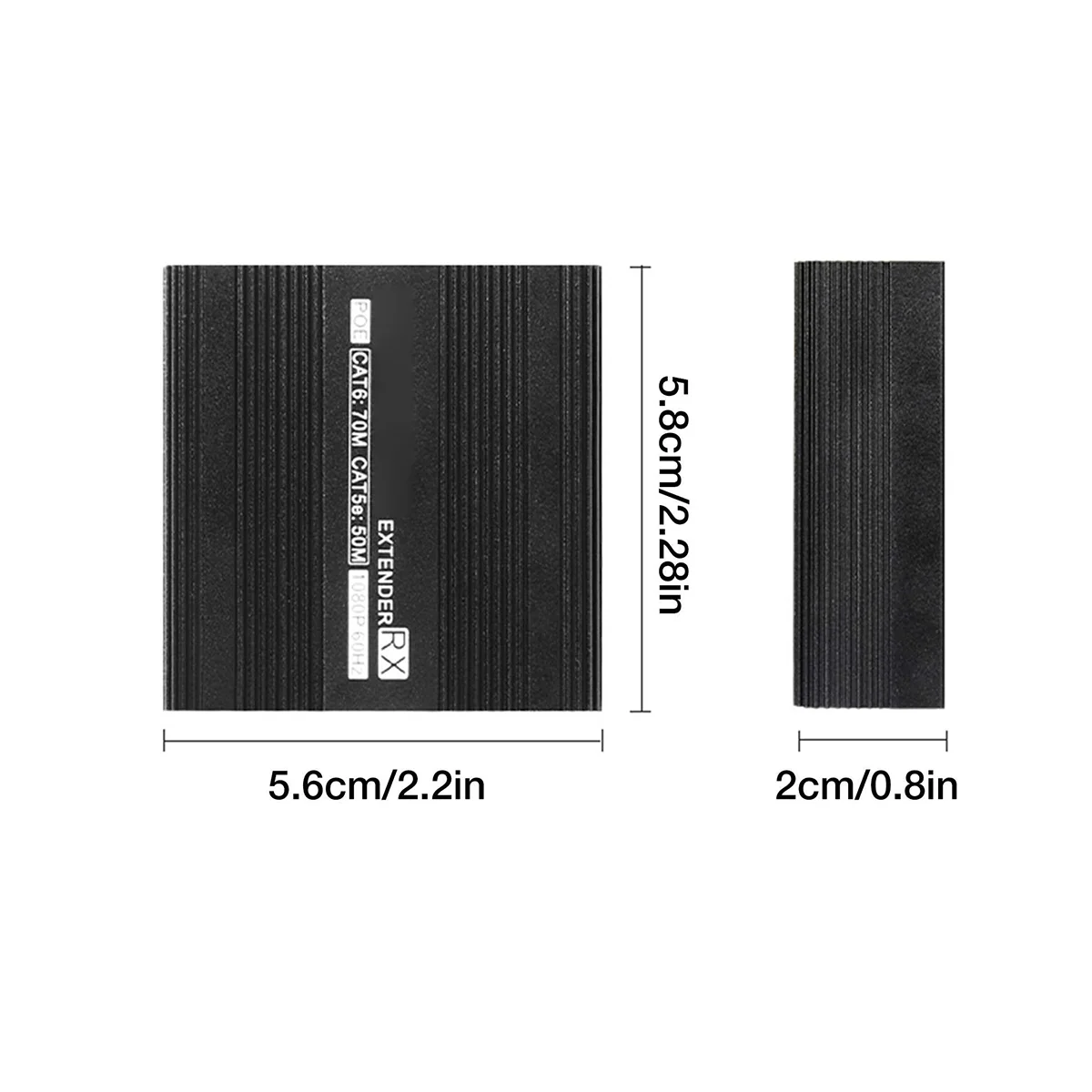 

Сетевой удлинитель для кабеля, приемник передатчика ET100, аудиовыход синхронизации с ИК-портом, совместимый с вилкой европейского стандарта
