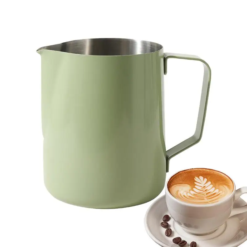 

Coffee Frother Cup Frother Cup Milk Frothing Pitcher Espresso Steaming Coffee Frothing Jug Stainless Steel Kitchen Froth Pitcher