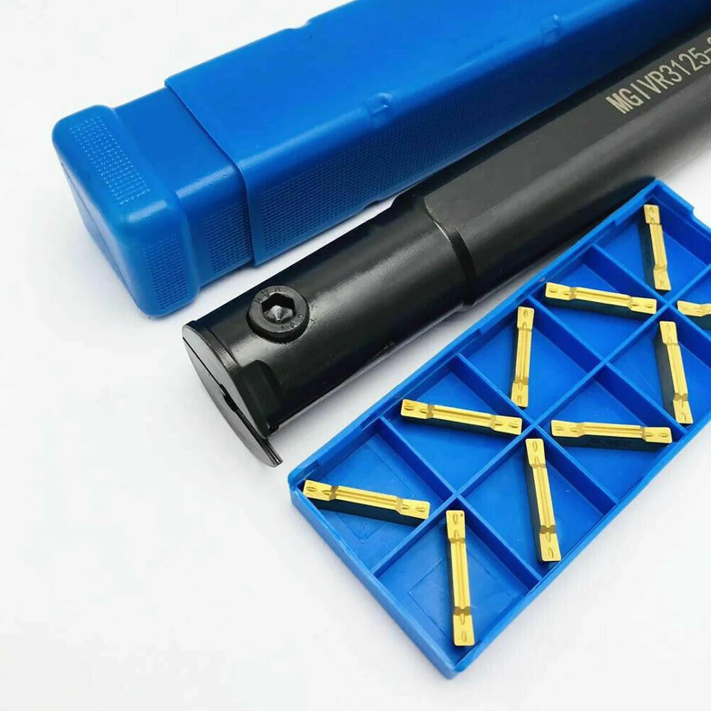 

MGIVR3125-3 Turning Tool Holder MGMN300 Carbide Insert L Wrench Lathe Machine CNC Blade Milling Turning Mechanical Workshop Tool