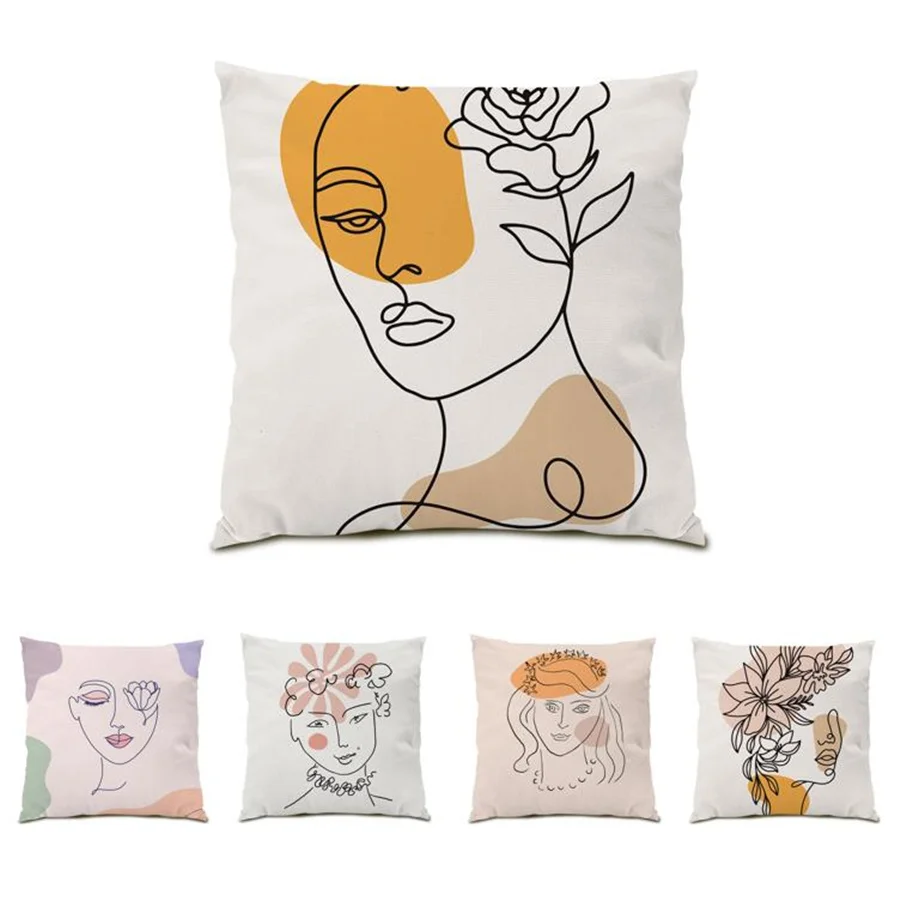 

Velvet Pillowcase Cushion Cover 45x45cm Multiple Colour Luxury Headrest Cover Color Picture Decorative Pillows for Bed Art E0139