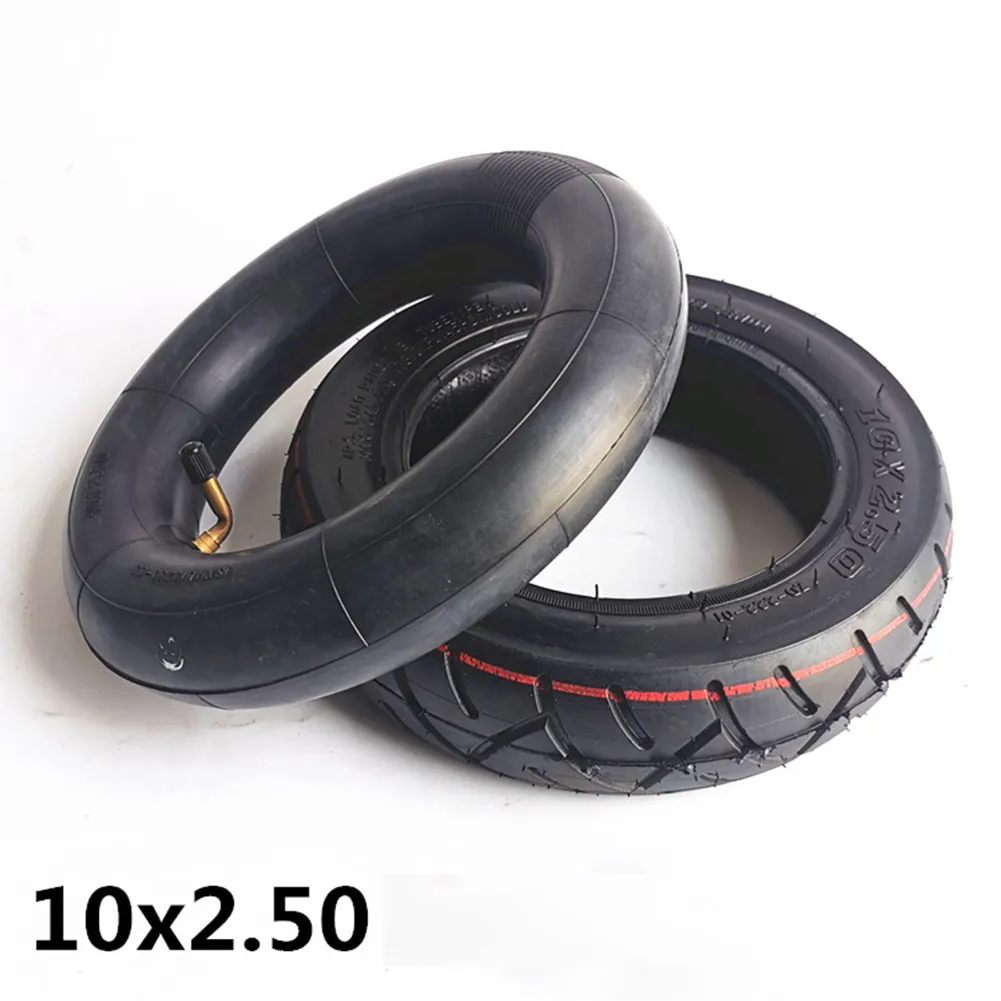 10 Inch Electric Scooter Tire 10X2.50 Inner Tube Outer Tire Thickening Tres 14x2.125（57-254) For Balance Bikes/Driver Bicycles  - buy with discount