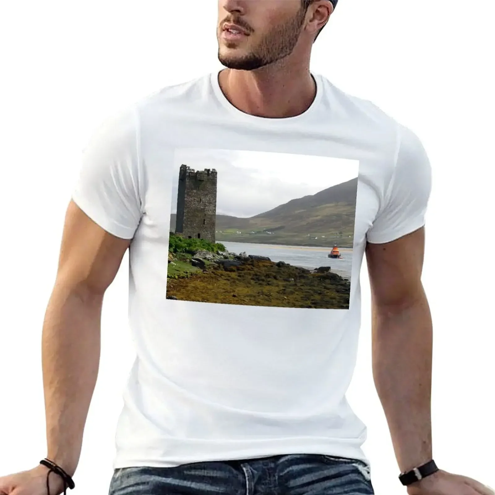 Achill Island Ireland ~ County Mayo T-Shirt summer top Blouse graphic tee shirt man t mens designer clothes