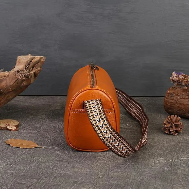 MOTAORA Genuine Leather Women Shoulder Bags For Ladies Crossbody Pillow Bags 2022 New High Quality Solid Color Woman Phone Bag