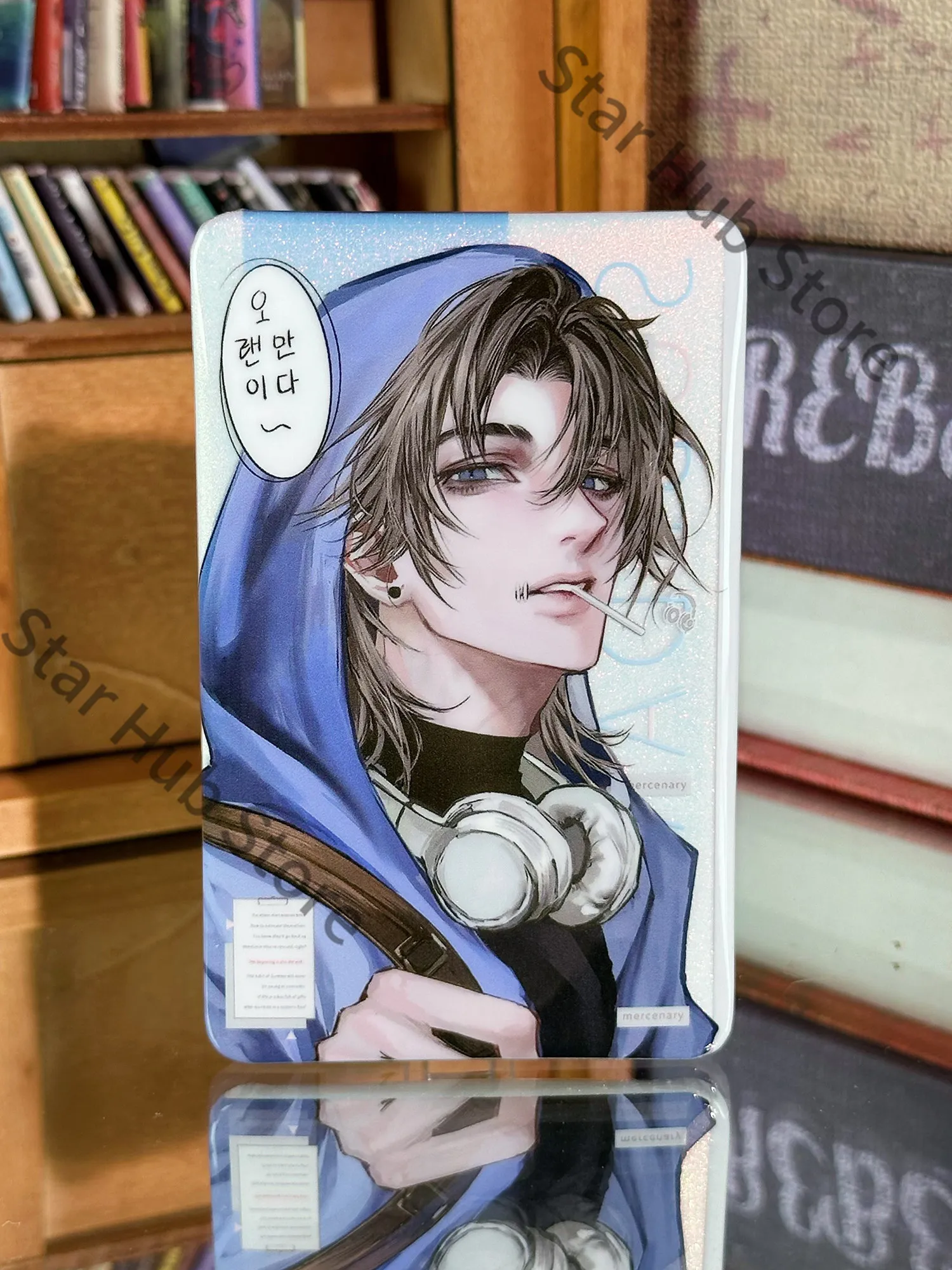 Фото Identity V: Нагрудный значок «Двойной миг» Найба Субедара, камера мгновенной печати, карта с жемчужным блеском — изысканный сувенир для коллег и косплееров №4