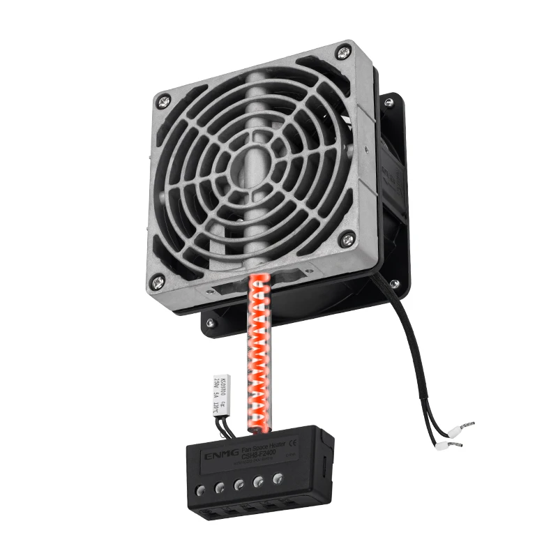 Алюминиевый тепловентилятор ENMG CSH 8 400 Вт осушитель для шкафа контроль влаги
